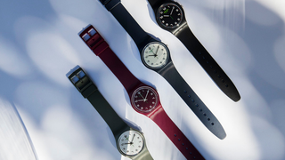 Swatch Updates Its '80s-Chic Watch With 2020 Bio-Material